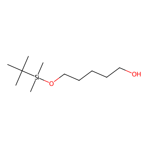 5-((Tert-butyldimethylsilyl)oxy)pentan-1-ol structure