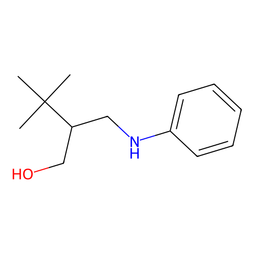 2-(Anilinomethyl)-3,3-dimethylbutan-1-ol structure