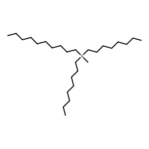 Silane, decylmethyldioctyl- structure