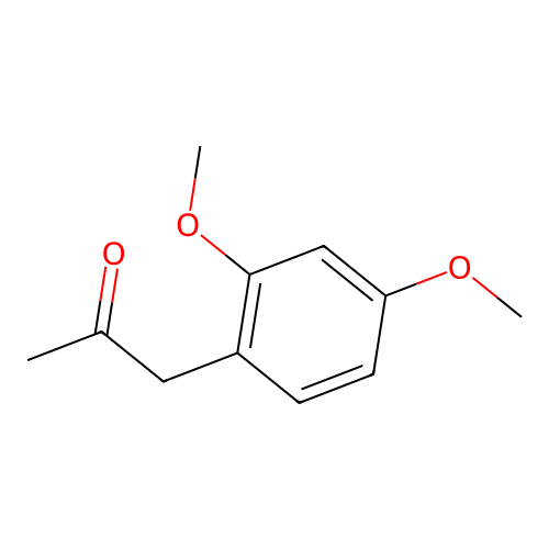 1-(2,4-Dimethoxyphenyl)propan-2-one structure