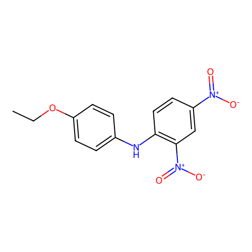 N-(4-Ethoxyphenyl)-2,4-dinitroaniline structure