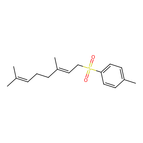 Geranyl-p-TolylSulfone structure