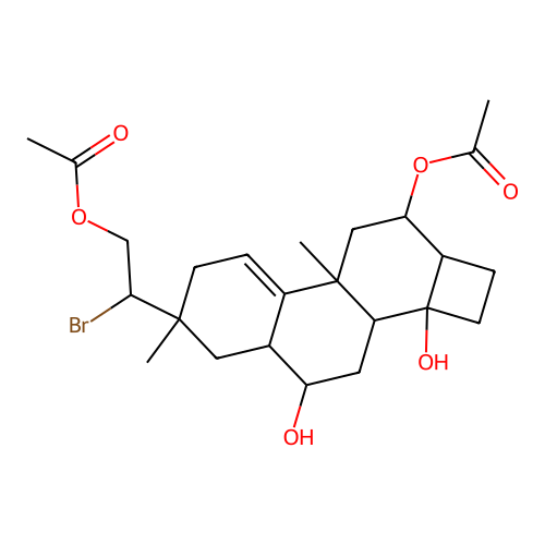Isoparguerol-16-acetate structure