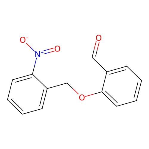 2-[(2-Nitrophenyl)methoxy]benzaldehyde structure