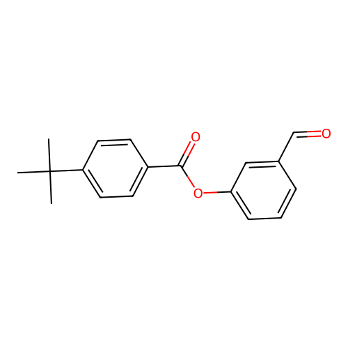 3-Formylphenyl 4-tert-butylbenzoate structure