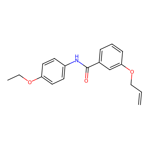 N-(4-ethoxyphenyl)-3-prop-2-enoxybenzamide structure