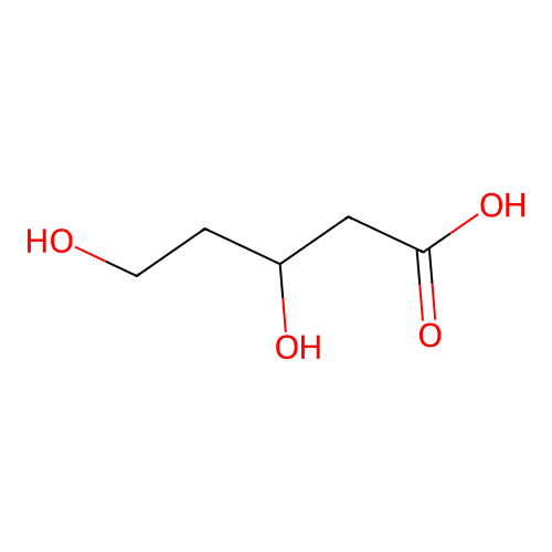 3,5-二羟基戊酸 structure