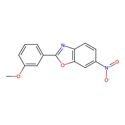 2-(3-Methoxyphenyl)-6-nitro-1,3-benzoxazole structure