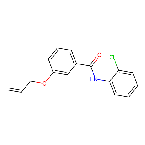 N-(2-chlorophenyl)-3-prop-2-enoxybenzamide structure