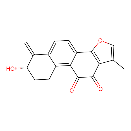 Hydroxymethylenetanshiquinone structure
