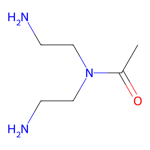 N,N-Bis(2-aminoethyl)acetamide structure