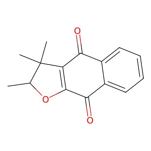 dl-alpha-Dunnione structure