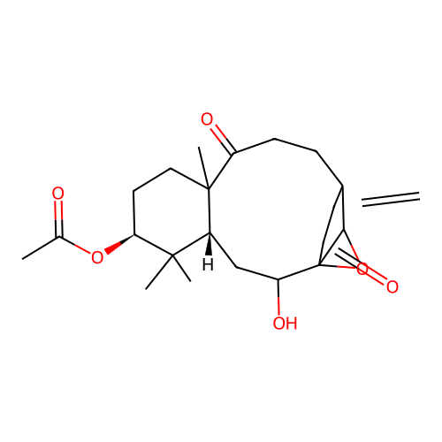 Epoxyshikoccin structure