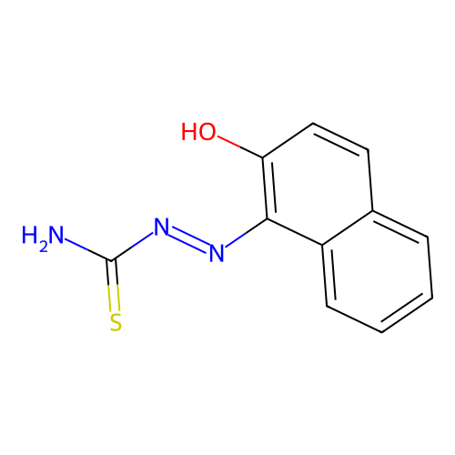 (Z)-2-(2-oxonaphthalen-1(2H)-ylidene)hydrazinecarbimidothioic acid structure
