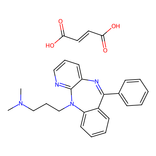 TAMPRAMINE FUMARATE structure