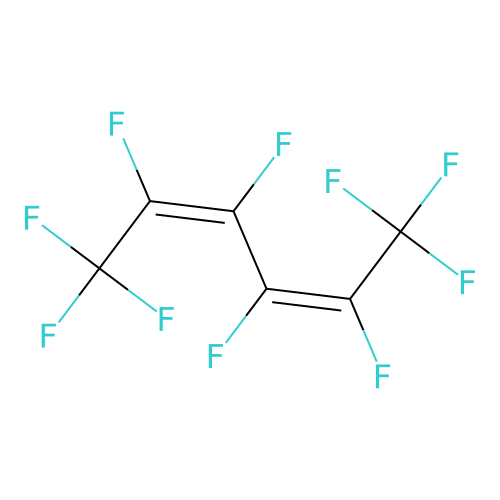 (Z,Z)-Perfluoro-2,4-hexadiene structure
