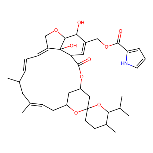 C38H51NO9 structure