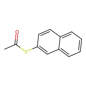 2-Naphthylthiolacetate structure
