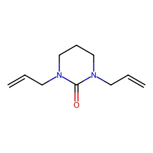 2(1H)-Pyrimidinone, tetrahydro-1,3-di-2-propenyl- structure