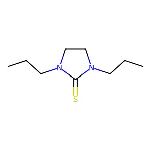2-Imidazolidinethione, 1,3-dipropyl- structure
