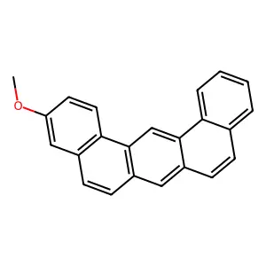 Dibenz(a,j)anthracene, 3-methoxy- structure