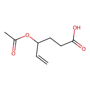 4-(Acetyloxy)hex-5-enoic acid structure