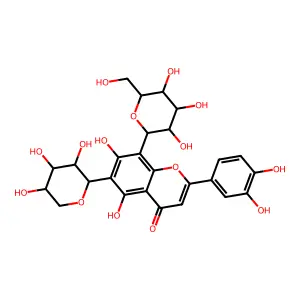Isocarlinoside structure