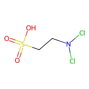 N,N-dichlorotaurine structure