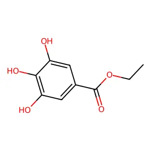 没食子酸乙酯 structure