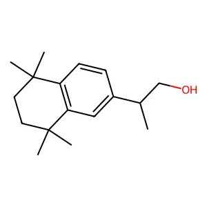 2-Naphthaleneethanol, 5,6,7,8-tetrahydro-beta,5,5,8,8-pentamethyl- structure