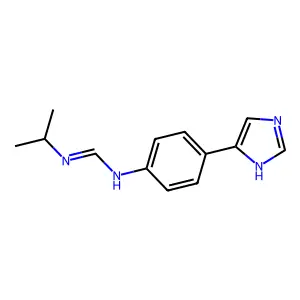 咪芬替丁 structure