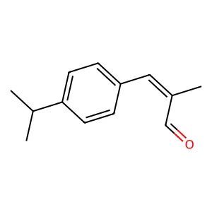 4-异丙基-alpha-甲基肉桂醛 structure