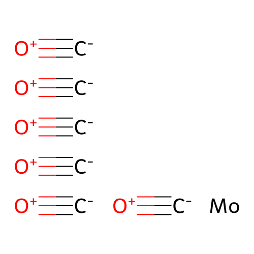 六羰基钼 structure