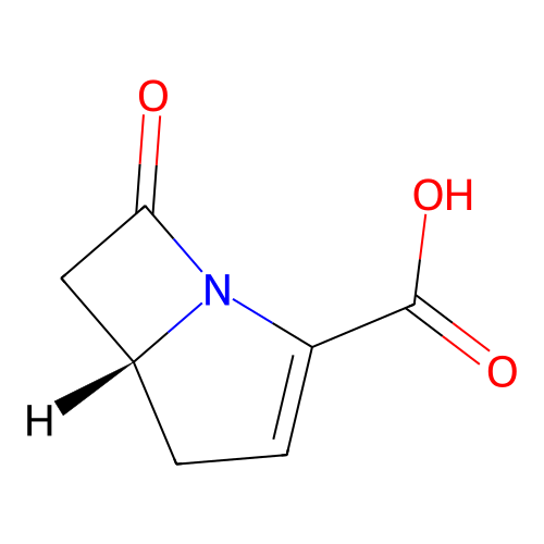 Carbapenem structure