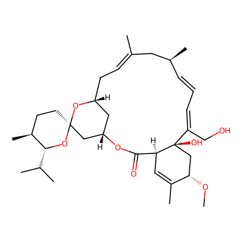 Milbemycin B, 25-(1-methylethyl)-, (25R)- structure