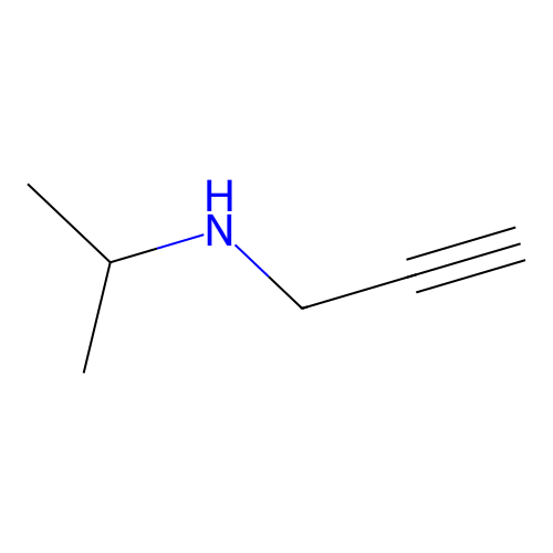 N-(Propan-2-yl)prop-2-yn-1-amine structure