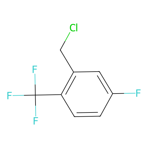 2-(Chloromethyl)-4-fluoro-1-(trifluoromethyl)benzene structure
