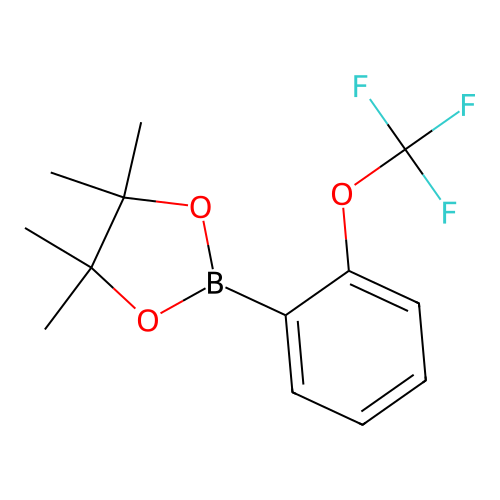 2-(Trifluoromethoxy)phenylboronic acid, pinacol ester structure