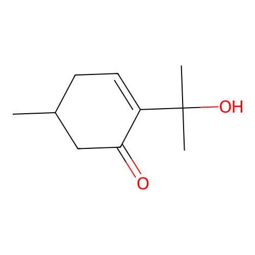 8-Hydroxy-p-menth-4-en-3-one structure
