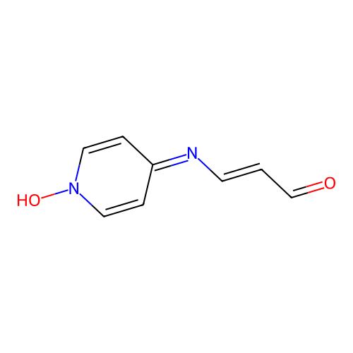 2-Propenal,3-[(1-oxido-4-pyridinyl)amino]- structure
