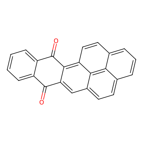 Naphtho(2,1,8-qra)naphthacene-7,12-dione structure