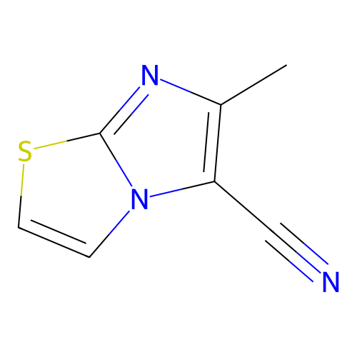 6-Methylimidazo[2,1-b][1,3]thiazole-5-carbonitrile structure