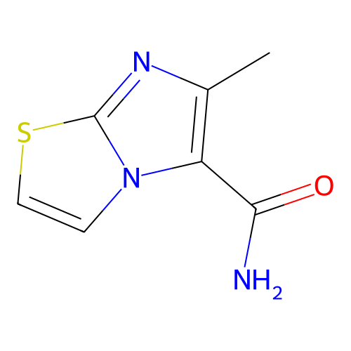 6-Methylimidazo[2,1-b][1,3]thiazole-5-carboxamide structure