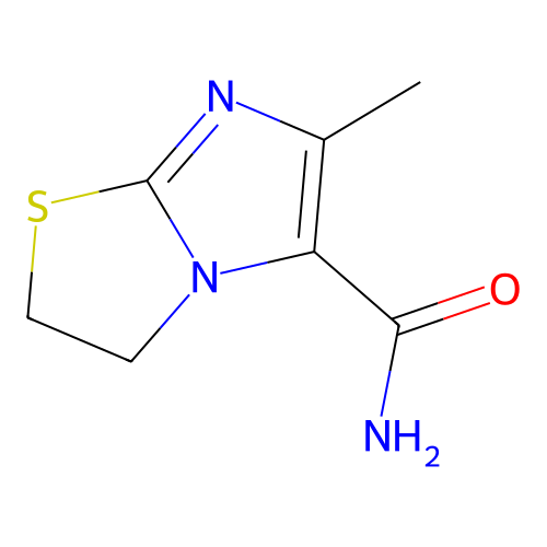 6-Methyl-2,3-dihydroimidazo[2,1-b][1,3]thiazole-5-carboxamide structure
