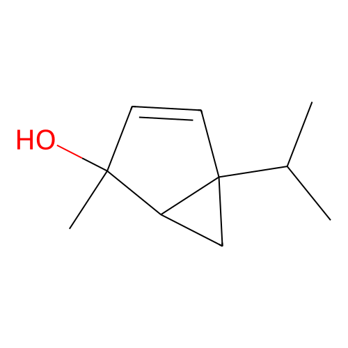 cis-2-Thujen-4-ol structure