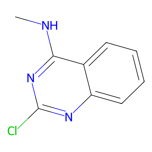 2-chloro-N-methylquinazolin-4-amine structure