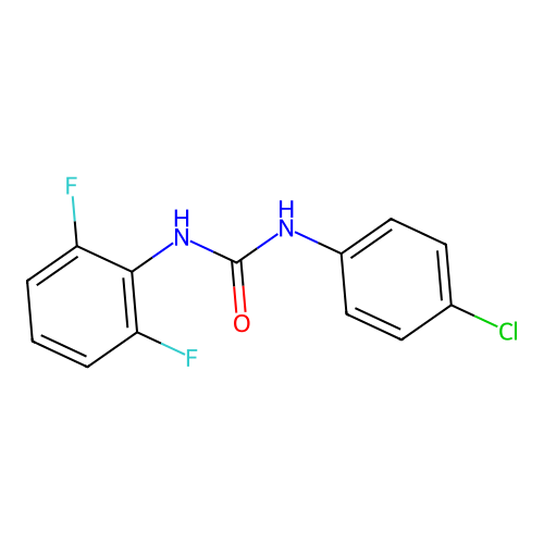 1-(4-Chlorophenyl)-3-(2,6-difluorophenyl)urea structure