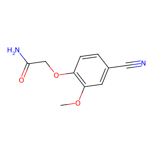 2-(4-Cyano-2-methoxyphenoxy)acetamide structure