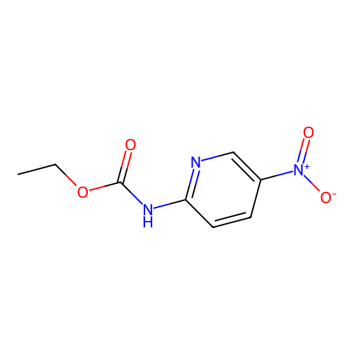 Ethyl (5-nitropyridin-2-yl)carbamate structure