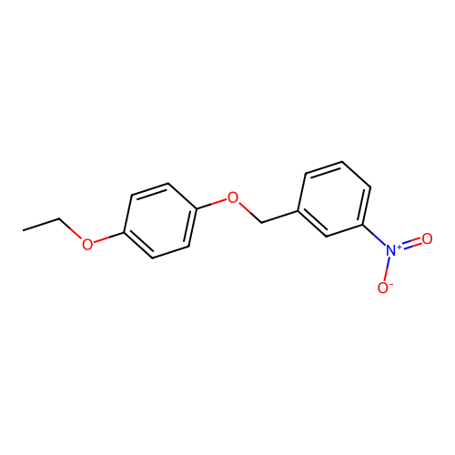 1-[(4-Ethoxyphenoxy)methyl]-3-nitrobenzene structure